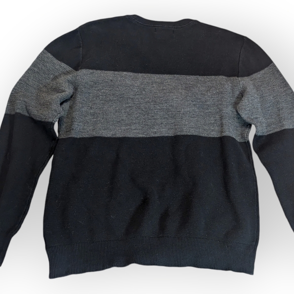 Rorie Whelan 100% Cotton Pullover - Black + Grey XL - Picture 3 of 3